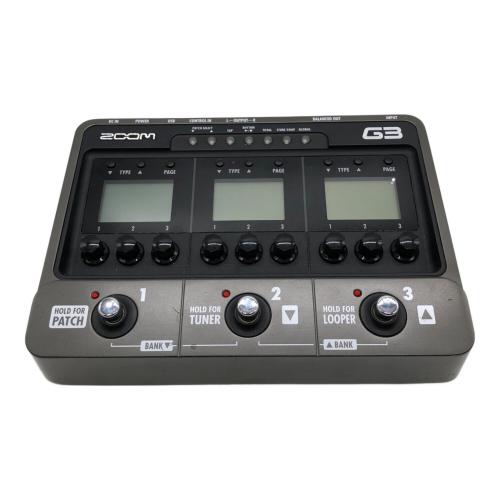 ZOOM (ズーム) マルチエフェクター G3 動作未確認