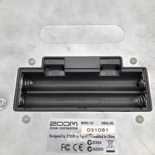 ZOOM (ズーム) マルチエフェクター G3 動作未確認