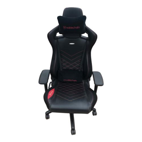 noblechairs (ノーブルチェアーズ) ゲーミングチェア ブラック×レッド 198 キャスター付 合皮 EPIC