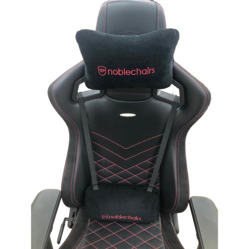 noblechairs (ノーブルチェアーズ) ゲーミングチェア ブラック×レッド 198 キャスター付 合皮 EPIC