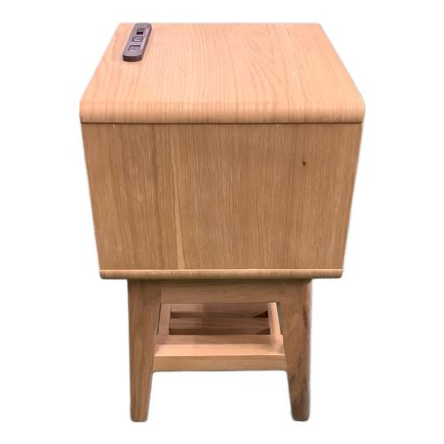 関家具 (セキカグ) ナイトテーブル ナチュラル 166 引出付き EPOL