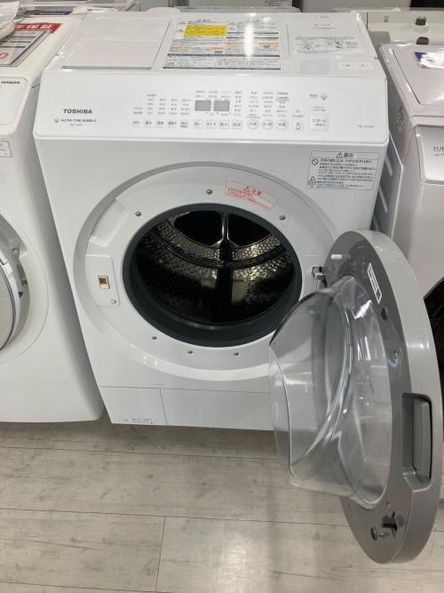 TOSHIBA (トウシバ) ドラム式洗濯乾燥機 TW-127XH3R 2023年製 抗菌ウルトラファインバブル洗浄W搭載