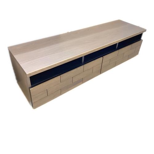 ニトリ テレビボード ブラウン 304 引き出し付