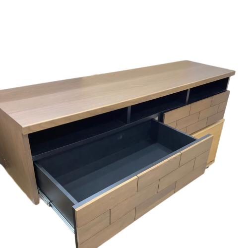 ニトリ テレビボード ブラウン 304 引き出し付