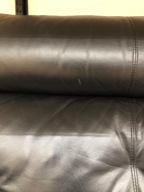 ニトリ 2人掛けソファー ブラック 304 ルーチェ