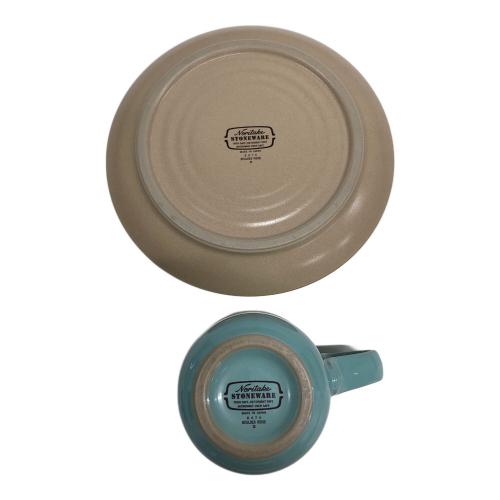 Noritake (ノリタケ) モーニングセット マグカップ2・プレート2 ボルダーリッジ ペア