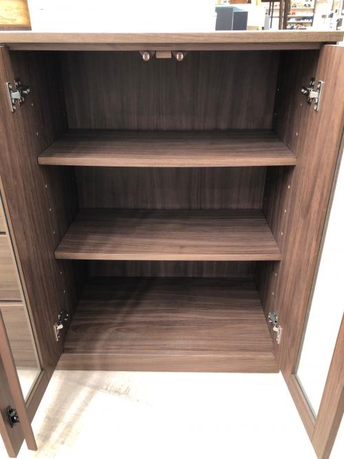 ニトリ サイドボード ナチュラル 169 2枚扉+4段引き出し Nブレイス