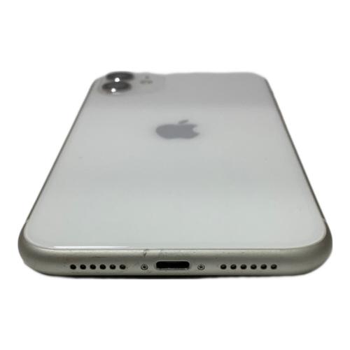 Apple (アップル) iPhone11 MHDC3J/A サインアウト確認済 355091843642141 ○ au 修理履歴無し 64GB バッテリー:Bランク(84%) 程度:Bランク Blancco社データ消去済み