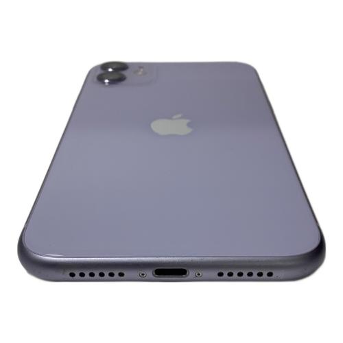 Apple (アップル) iPhone11 MHDF3J/A サインアウト確認済 350588701828733 ○ au 修理履歴無し 64GB バッテリー:Bランク(82%) 程度:Bランク Blancco社データ消去済み