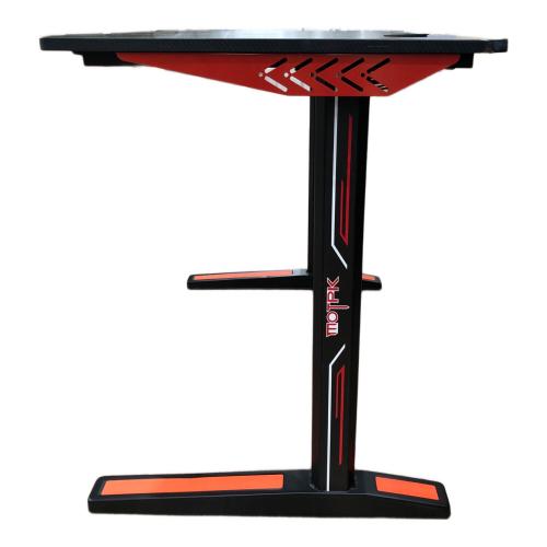 motpk ゲーミングデスク ブラック モニター台付