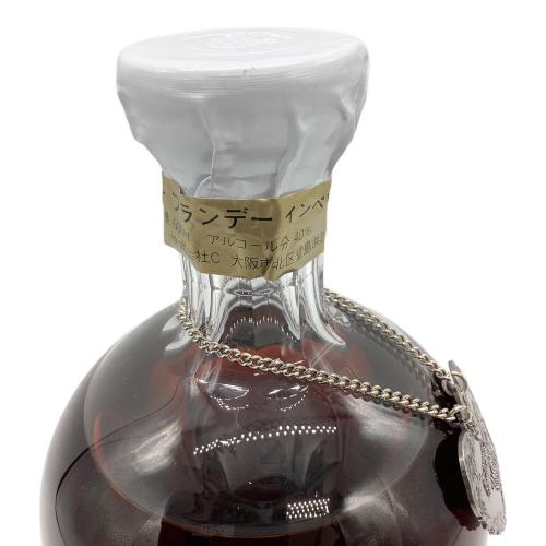 サントリー 国産ブランデー 600ml インペリアル HOYA CRYSTAL ボトル 未開封