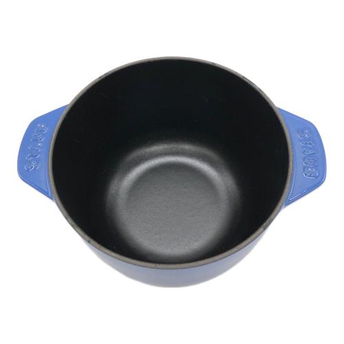 Staub (ストウブ) ホーロー鍋 ブルー ラココットデゴハン