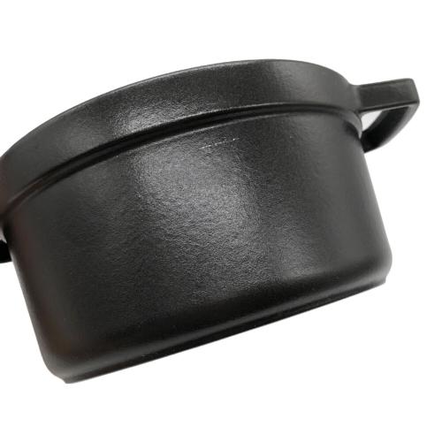 Staub (ストウブ) 両手鍋 ブラック ピコ・ココット20cm