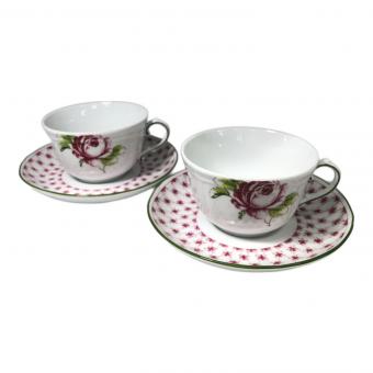 RICHARD GINORI (リチャードジノリ) カップ&ソーサー アンティックローズ 2Pセット