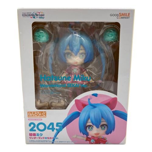COLORFULSTAGE フィギュア ワンダーライドのセカイVer GOODSMILE COMPANY2045 初音ミク ねんどろいど