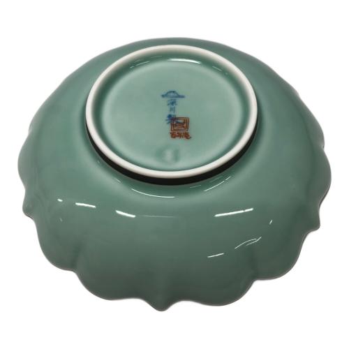 深川製磁 (フカガワセイジ) 銘々皿揃 笹青磁 4号皿揃