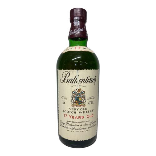 バランタイン (Ballantine's) スコッチウィスキー 750ml 17年 未開封