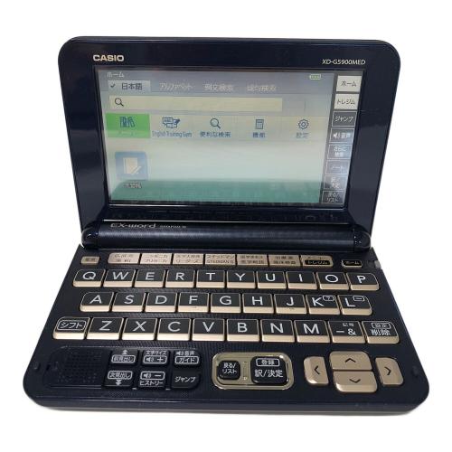 CASIO (カシオ) 電子辞書 EX-word DATA PLUS 10 CS-G5900MED 動作確認済み