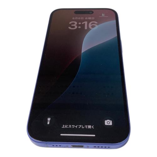 Apple (アップル) iPhone16 MYDU3J/A サインアウト確認済 353875670972718 ▲(au) SIM FREE 修理履歴無し 128GB バッテリー:Sランク(100%) 程度:Aランク 未商品化