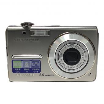 OLYMPUS (オリンパス) デジタルカメラ FE-280 800万画素(有効画素) 1/2.35型CCD 互換充電器＆バッテリー付 専用電池 xDピクチャーカード 4～1/2000 秒 -