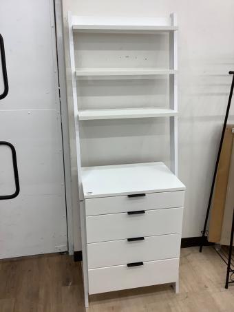 ニトリ チェストラック ホワイト 163 3段ラック 3段引出 ETONA 60CR