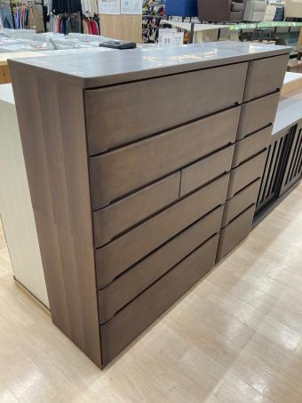 ニトリ 6段チェスト ブラウン 163 オウカ