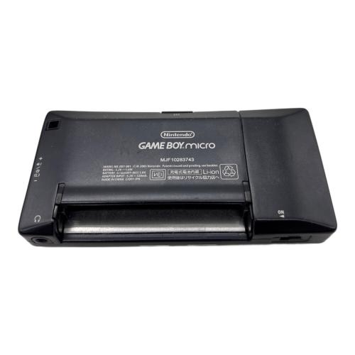 Nintendo (ニンテンドー) GAMEBOY micro(ゲームボーイ ミクロ) 画面下部ヤケ有 OXY-001 MJF10283743