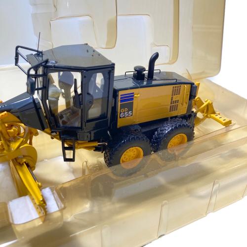TOPCOM ダイキャストカー KOMATSU GD655-5  モータグレーダ