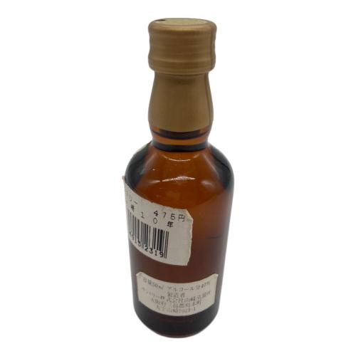 サントリー 山崎 ウィスキー 10年 ラベルダメージ有 50ml
