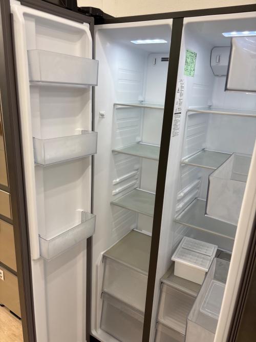 AQUA (アクア) 2ドア冷蔵庫 97 AQR-SBS48R 2025年製 475L クリーニング済