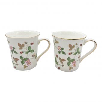 Wedgwood (ウェッジウッド) マグカップ ワイルドストロベリー 2Pセット
