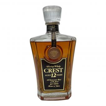 クレスト ウィスキー 700ml 12年 未開封