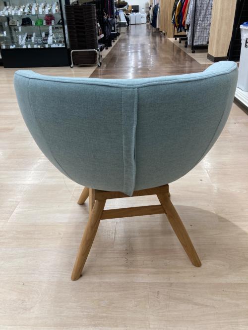 MOMO natural (モモナチュラル) ダイニングチェアー グレー×ナチュラル 257 M-ROUND