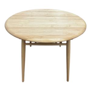 MOMO natural (モモナチュラル) ダイニングテーブル ナチュラル 脚固定ネジ1か所欠品有 ラウンド MOCHA
