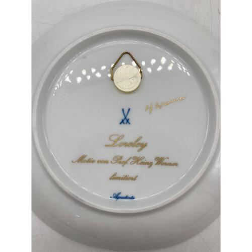 Meissen (マイセン) メモリアルプレート ハイデルベルク絵