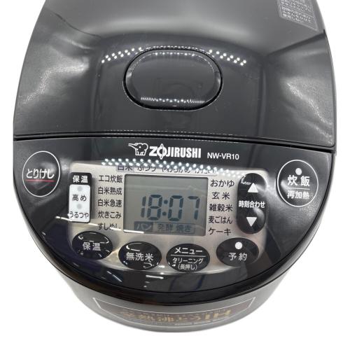 マイコン炊飯ジャー 象印 NW-VR10 5.5合 2025年製 程度A(ほとんど使用 