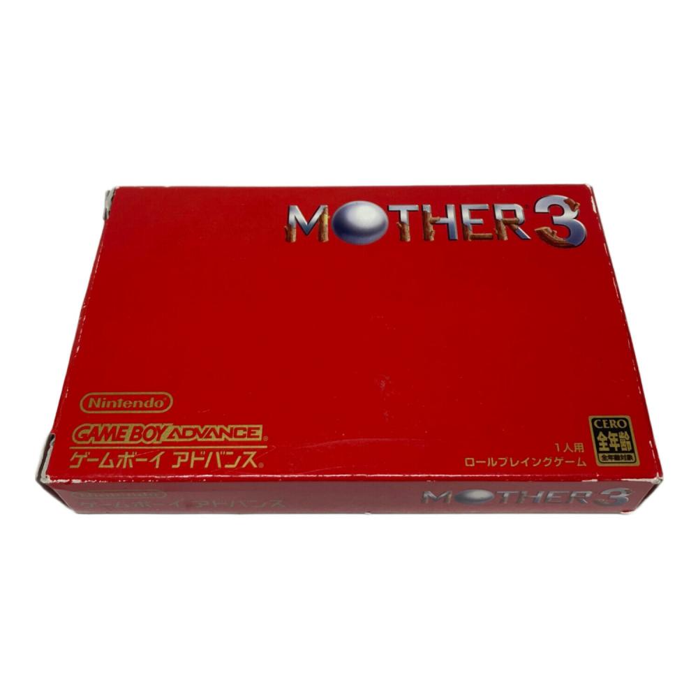 ゲームソフト MOTHER 3/GBA/AGB-P-A3UJ/A 全年齢対象 CERO A (全年齢