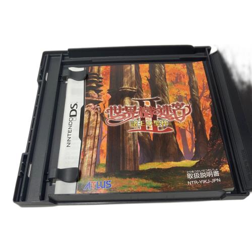 ゲームソフト 世界樹の迷宮II 諸王の聖杯（アトラス・ベストコレクション）/DS/NTR-P-AKYJ/A 全年齢対象 CERO A (全年齢対象)