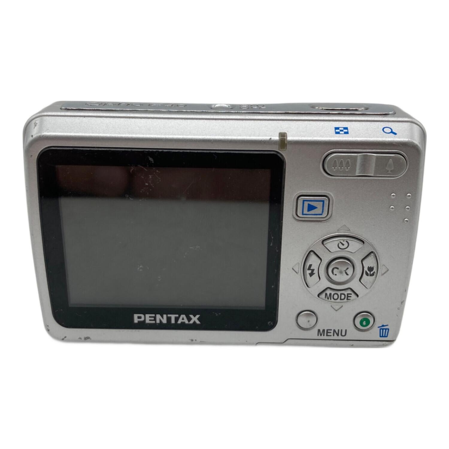 【希少】PENTAX Optio E40 デジカメ　レトロ　カメラ Amazon | PENTAX デジタルカメラ Optio (オプティオ) E40