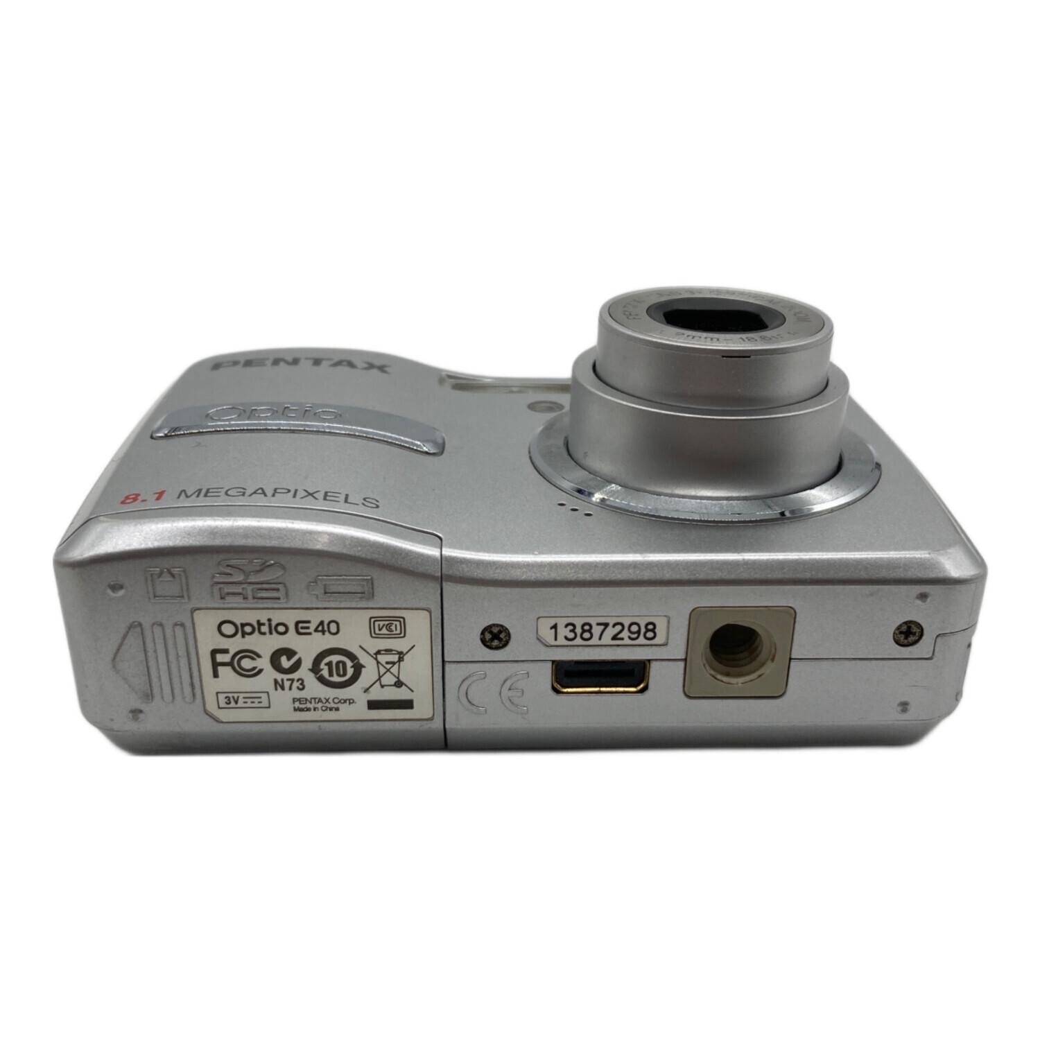 PENTAX (ペンタックス) コンパクトデジタルカメラ Optio E40 829