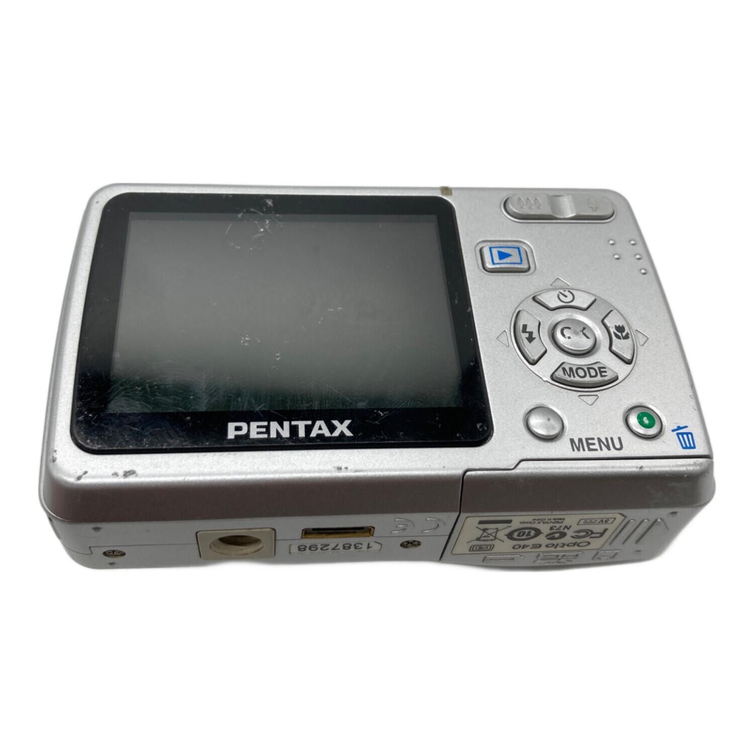 PENTAX (ペンタックス) コンパクトデジタルカメラ Optio E40 829