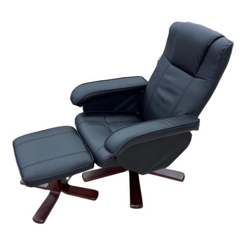 パーソナルチェア ブラック 回転式