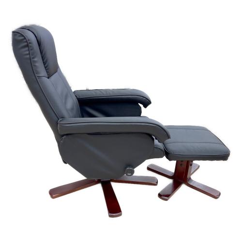 パーソナルチェア ブラック 回転式