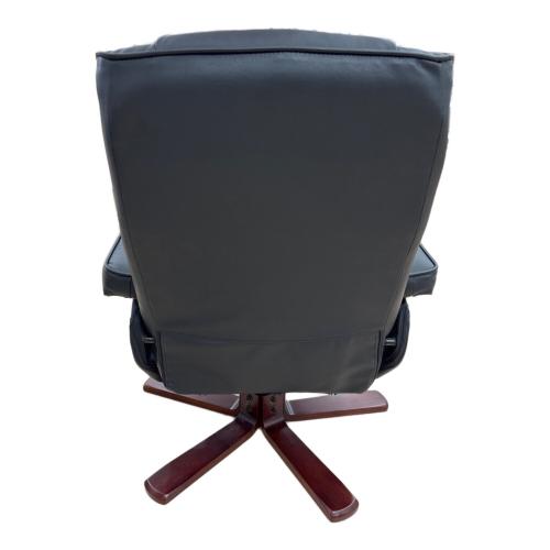 パーソナルチェア ブラック 回転式