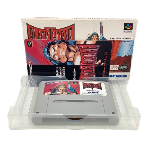 スーパーファミコン用ソフト ブラックソーン