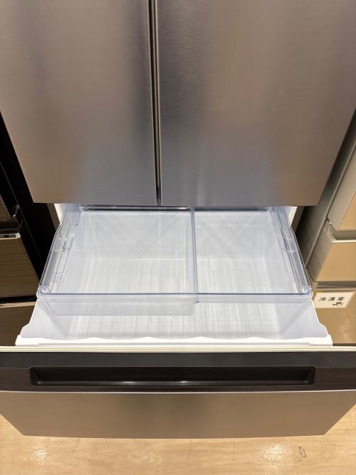SHARP (シャープ) 6ドア冷蔵庫 122 SJ-MF50J-H 2021年製 504L 内部キズ有 クリーニング済
