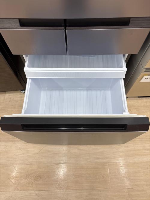 SHARP (シャープ) 6ドア冷蔵庫 122 SJ-MF50J-H 2021年製 504L 内部キズ有 クリーニング済