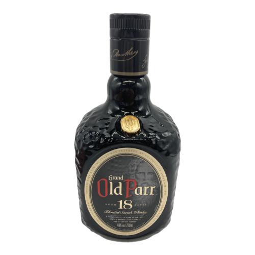 オールドパー スコッチウィスキー 750ml 18年 現行ボトル 未開封