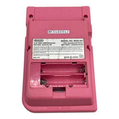 Nintendo (ニンテンドー) GAMEBOY pocket MGB-001（ゲームボーイポケット） 動作確認済 M13480942