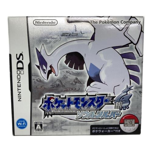 DS用ソフト ポケウォーク付き ポケットモンスター銀 ソウルシルバー CERO A (全年齢対象)